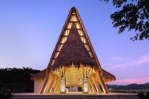 Bamboo pavilion [MLR Polo Pavilion]